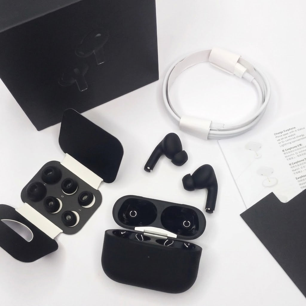 Pro Wireless Noise-Isolating Earbuds (Matte Black)