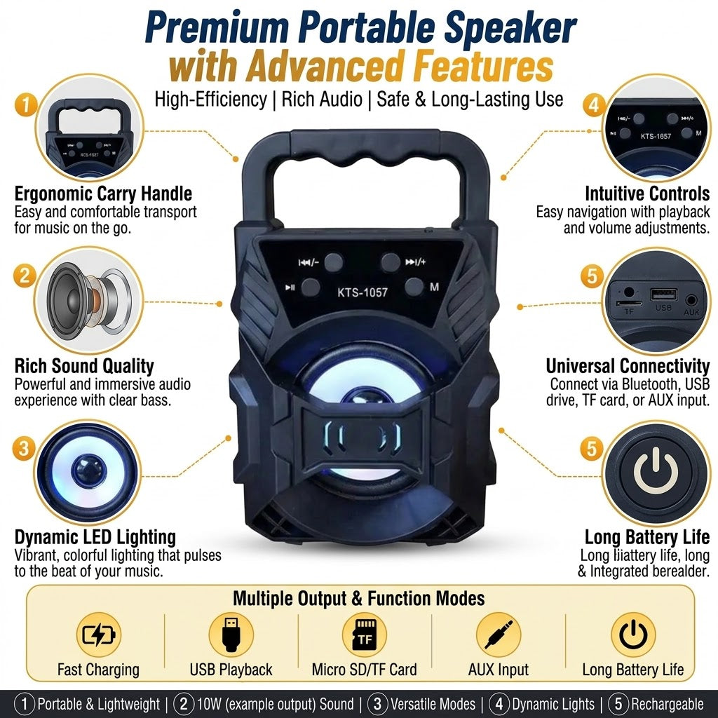 KTS-1057 3-Inch Wireless Speaker