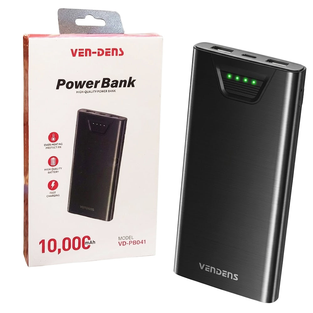 VEN-DENS 10,000mAh High-Quality Fast Charging Power Bank