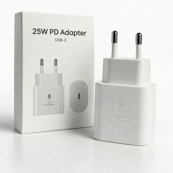 25W USB-C PD Super Fast Charging Adapter with Type-C Output